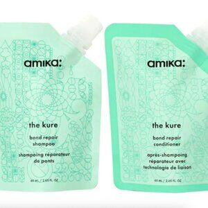 AMIKA Travel Lot THE KURE Strength Repair SHAMPOO + CONDITIONER + Mask 60ml